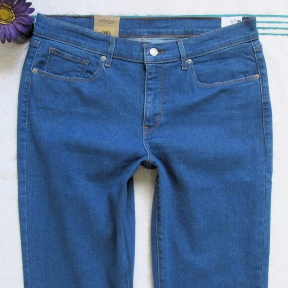 New LEVI'S Jeans Size 31 Mid Rise Classic Straight Denim - Picture 5 of 9